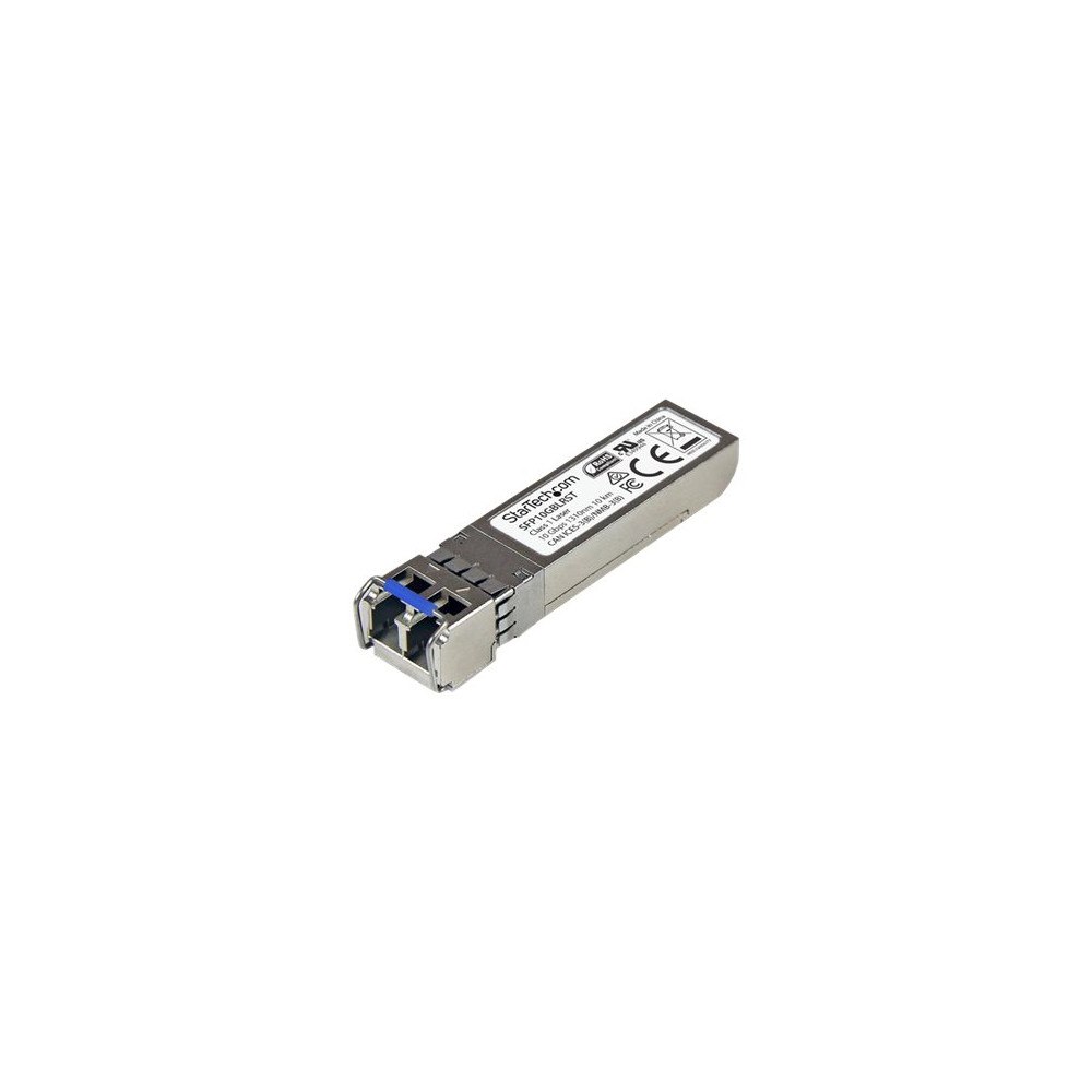 StarTech.com StarTech.com MSA Uncoded Compatible SFP+ Module, 10GBASE-LR, 10GbE Single Mode (SMF) Fiber Optic Transceiver, 10GE Gigab...