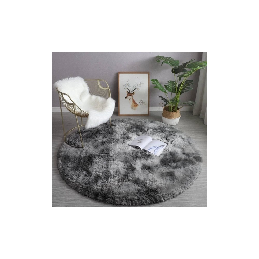 Strado Strado Rund matta Ombre Strado 100x100 OmbreGrey (Dark Gray)...