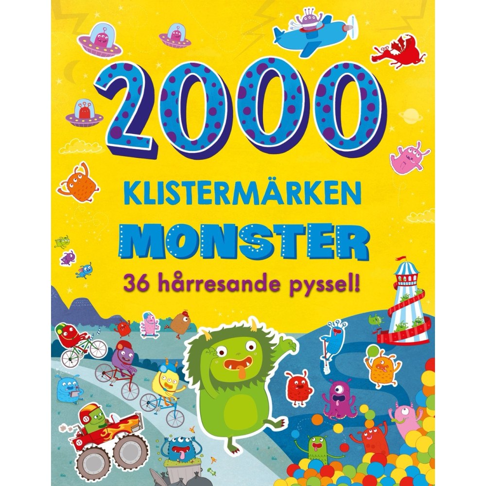 Tukan Förlag 2000 klistermärken. Monster (häftad)