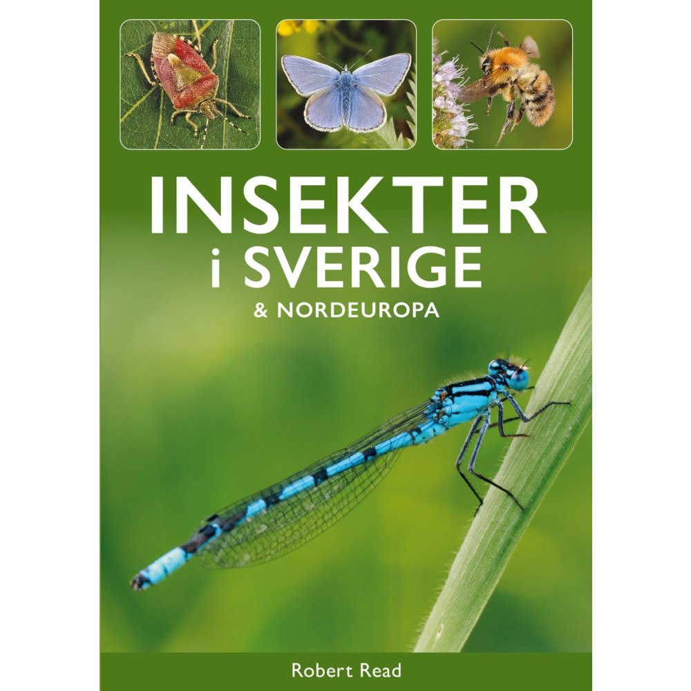 Tukan Förlag Insekter i Sverige och Nordeuropa (häftad)