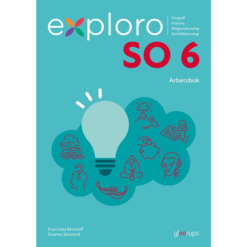 Ewa-Lotta Benndoff Exploro SO åk 6, arbetsbok (häftad)