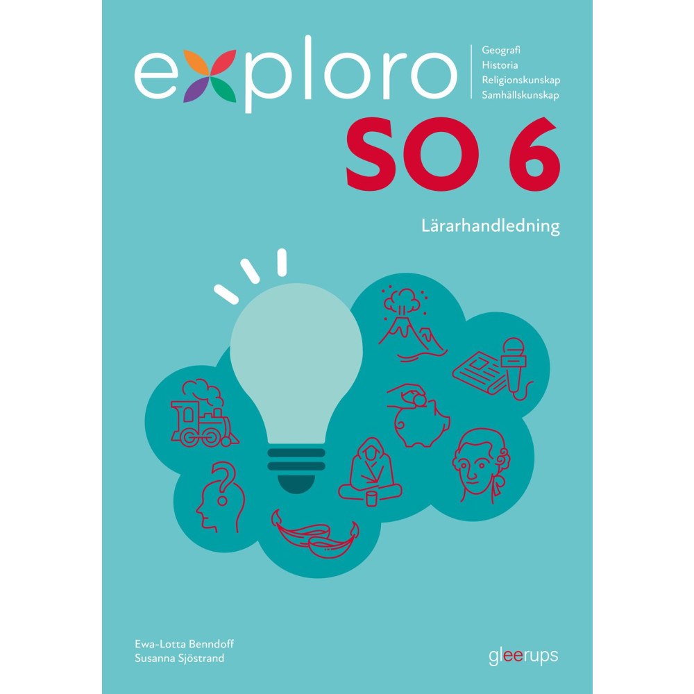 Ewa-Lotta Benndoff Exploro SO åk 6, lärarhandledning (bok, spiral)