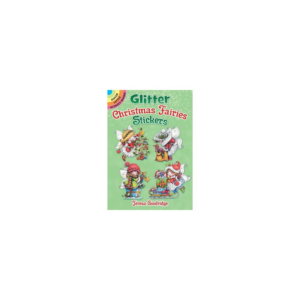Dover Publications Glitter Christmas Fairies Stickers (häftad, eng)