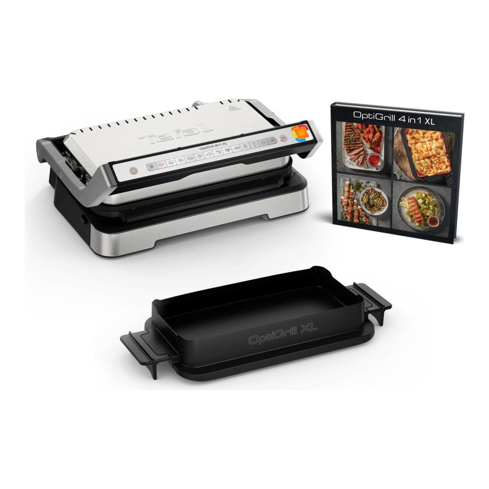 Tefal Tefal OptiGrill XL GC784D30 - grill - stål