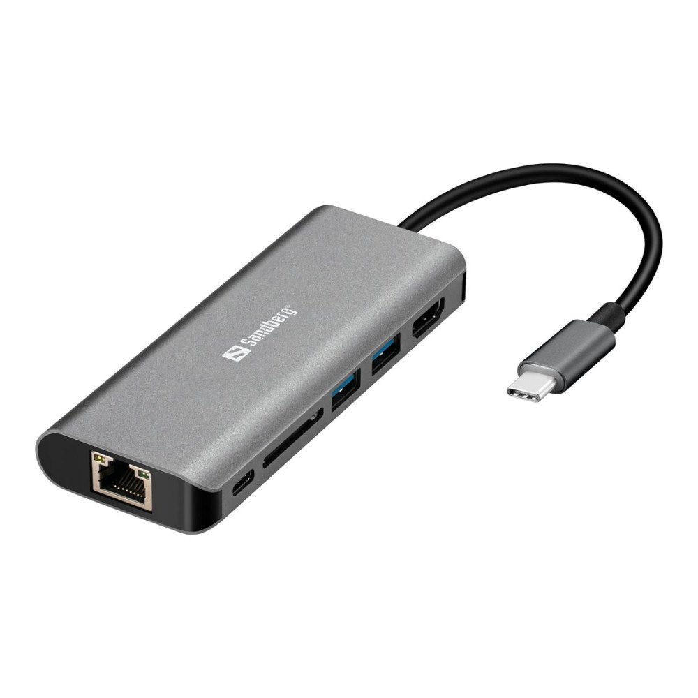 Sandberg Sandberg - dockningsstation - USB - HDMI - 1GbE