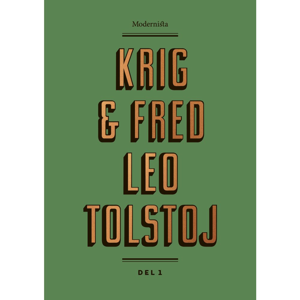 Leo Tolstoj Krig och fred 1 (inbunden) (Skadad)
