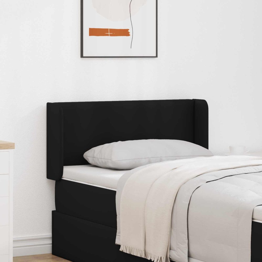 vidaXL Sänggavel Öra Svart 40,5 x 40,5 x 4 cm PVC