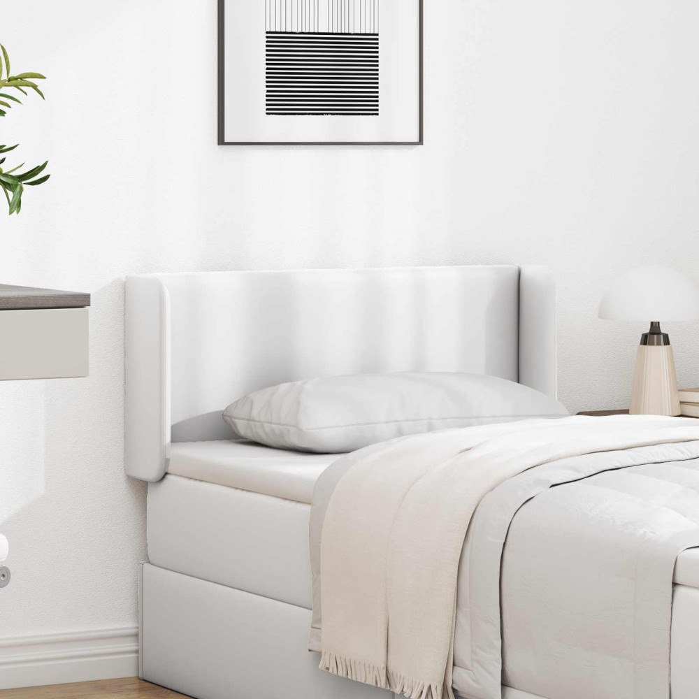 vidaXL Sänggavel Öra Vit 40,5 x 40,5 x 4 cm PVC