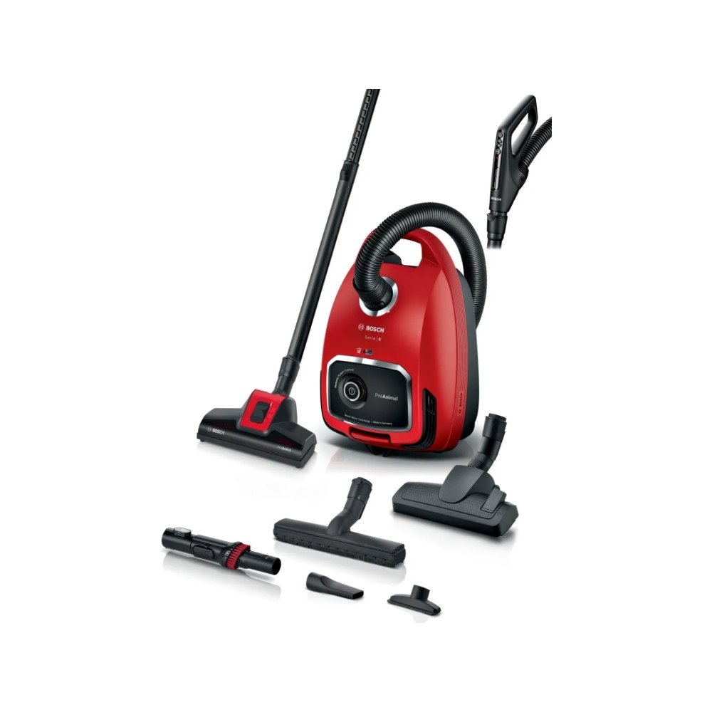 Bosch Bosch Serie 6 BGL6PET3, 700 W, Torr, Dammpåse, 4 l, HEPA, Fi...