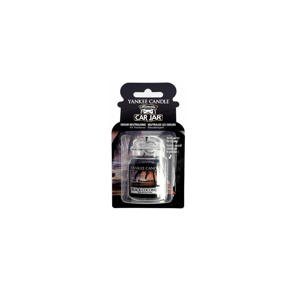 Yankee Candle Yankee Candle Black Coconut luxusní visačka do auta