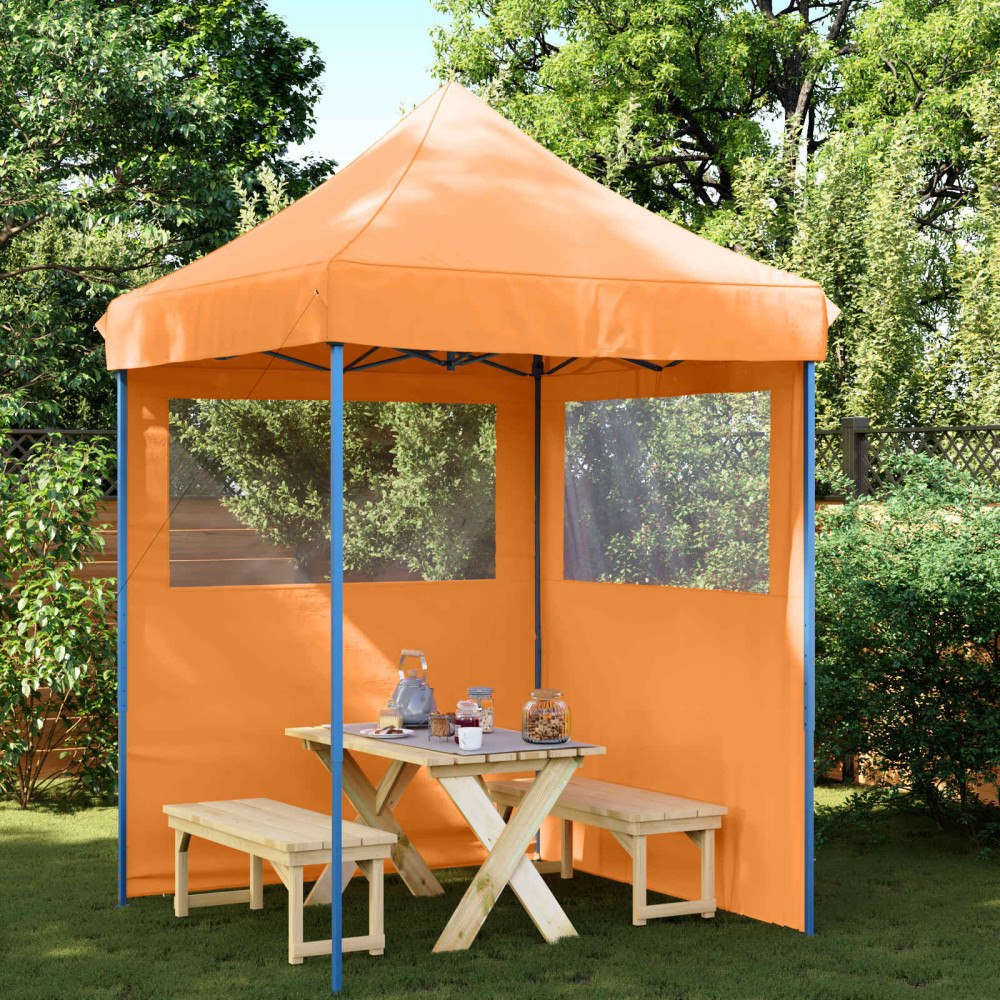 vidaXL Partytält Orange 200 x 200 x 306 cm Oxford Tyg