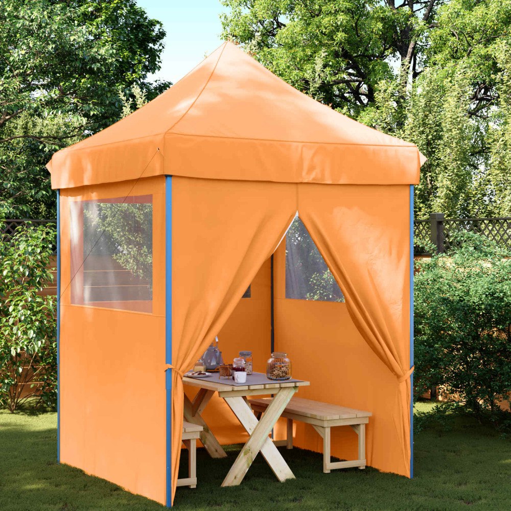 vidaXL Partytält Orange 200 x 200 x 306 cm Oxford Tyg