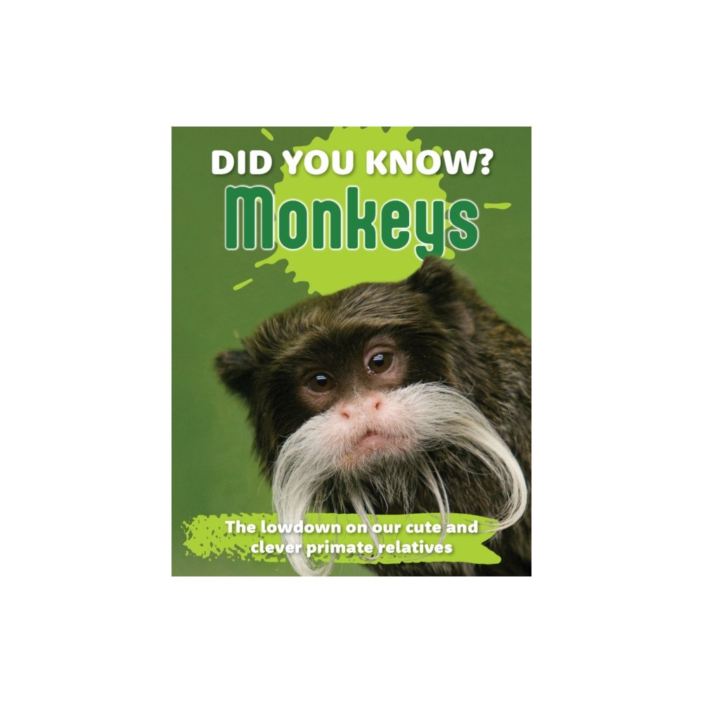 New Holland Publishers Did You Know? Monkeys (inbunden, eng)