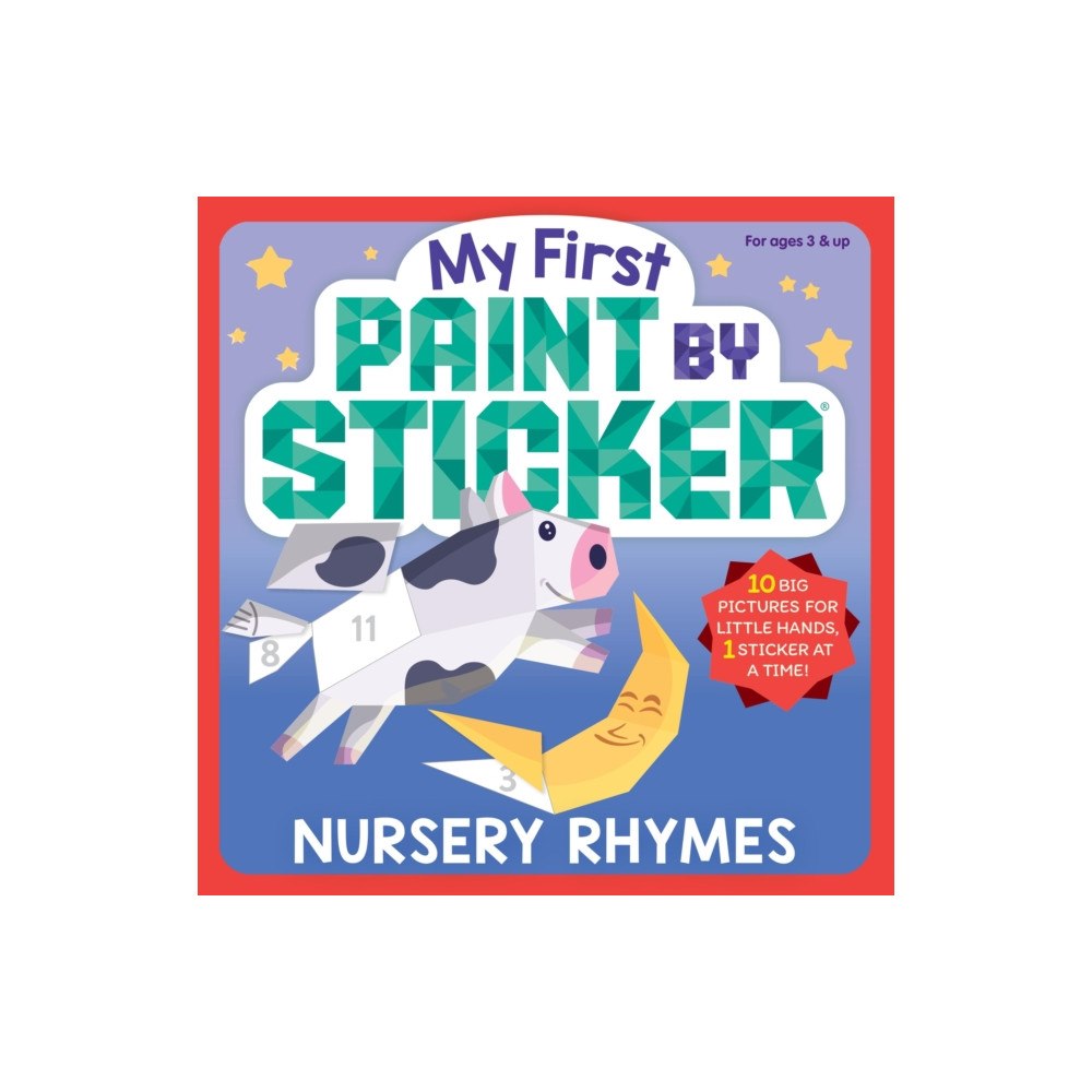 Workman Publishing My First Paint by Sticker: Nursery Rhymes (häftad, eng)