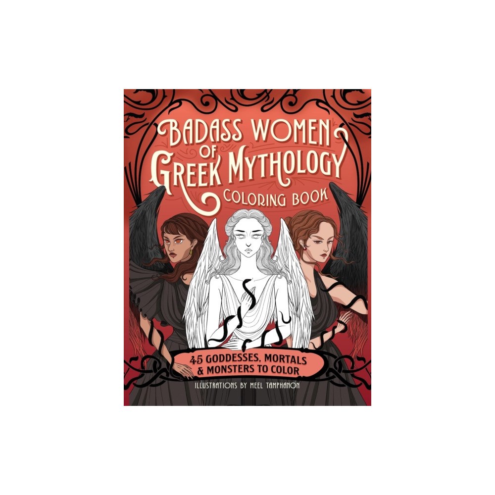 Callisto Media Inc. Badass Women of Greek Mythology Coloring Book (häftad, eng)