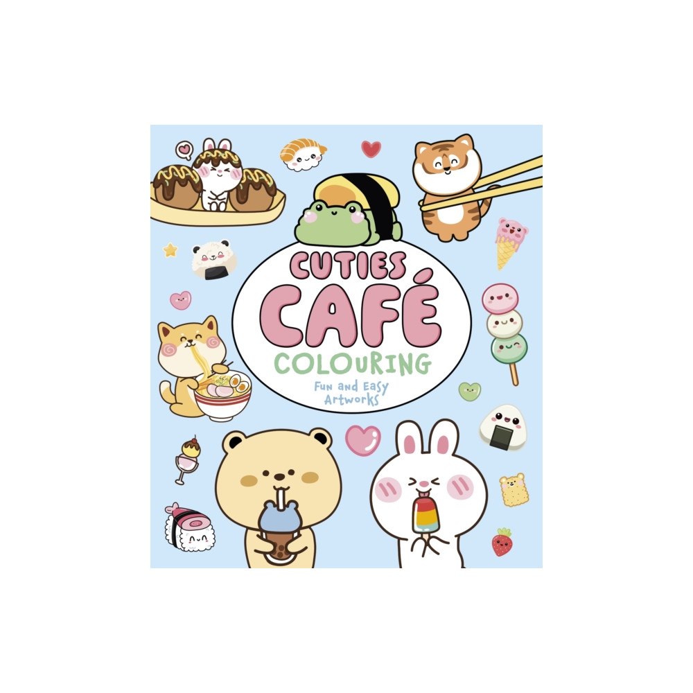 Arcturus publishing ltd Cuties Cafe Colouring (häftad, eng)