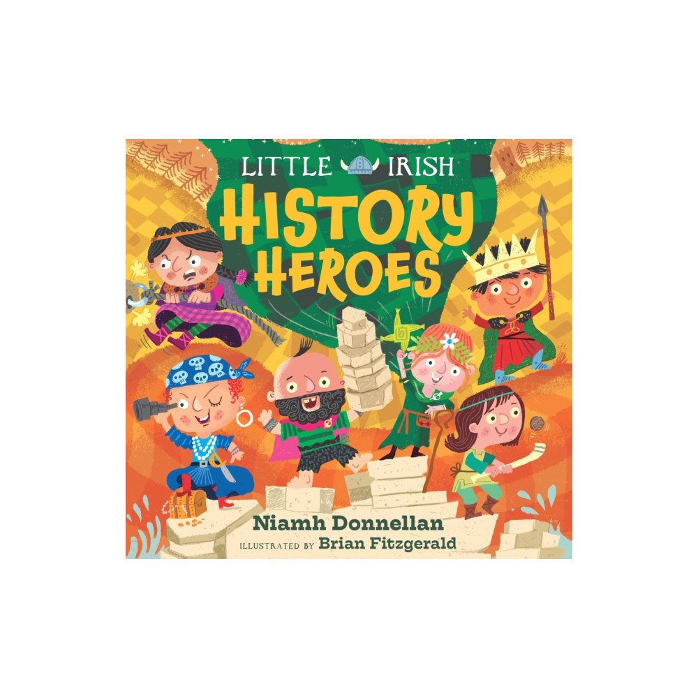 Gill Little Irish History Heroes (inbunden, eng)
