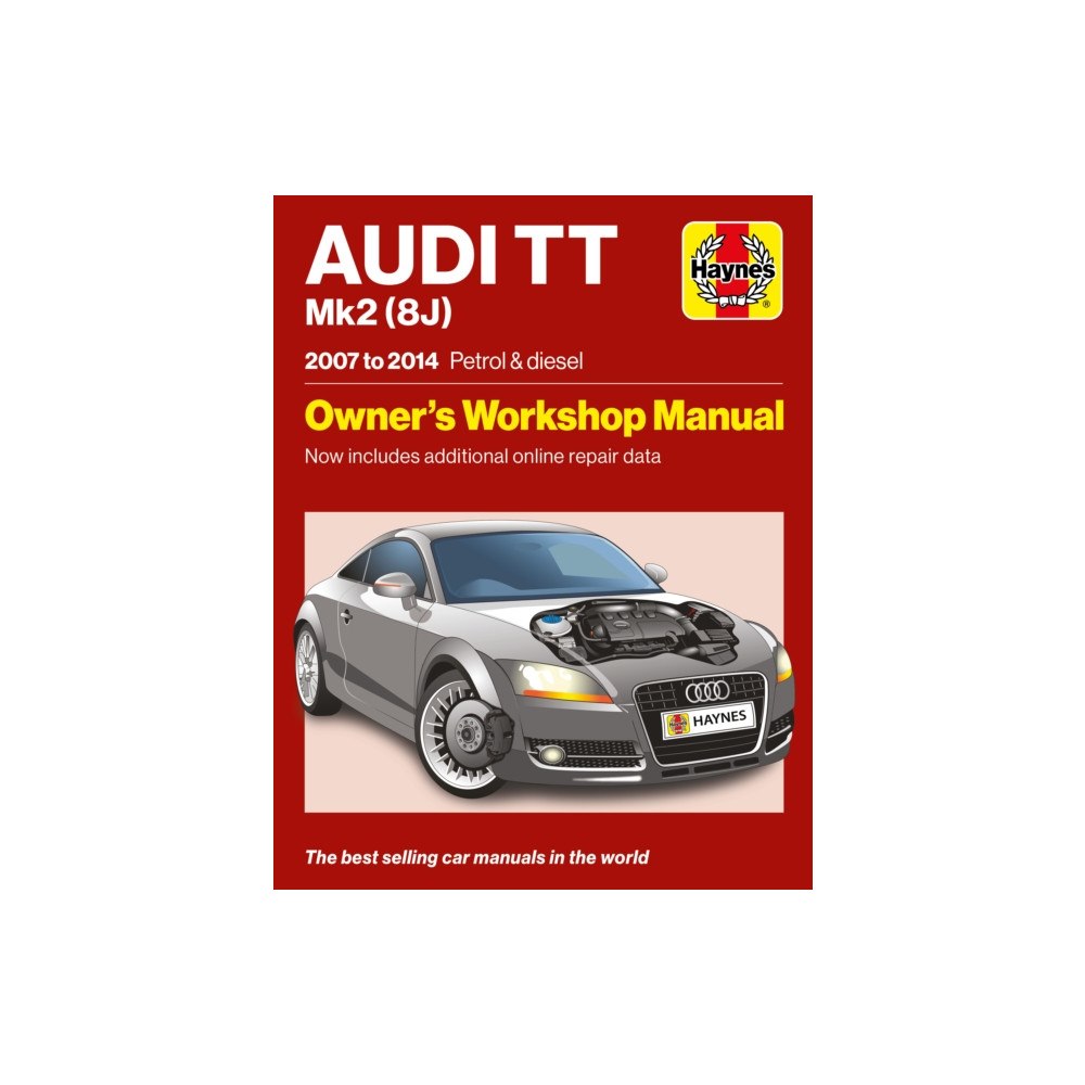 Haynes Publishing Group Audi TT Mk2 (8J) 2007 to 2014 Petrol & Diesel (häftad, eng)
