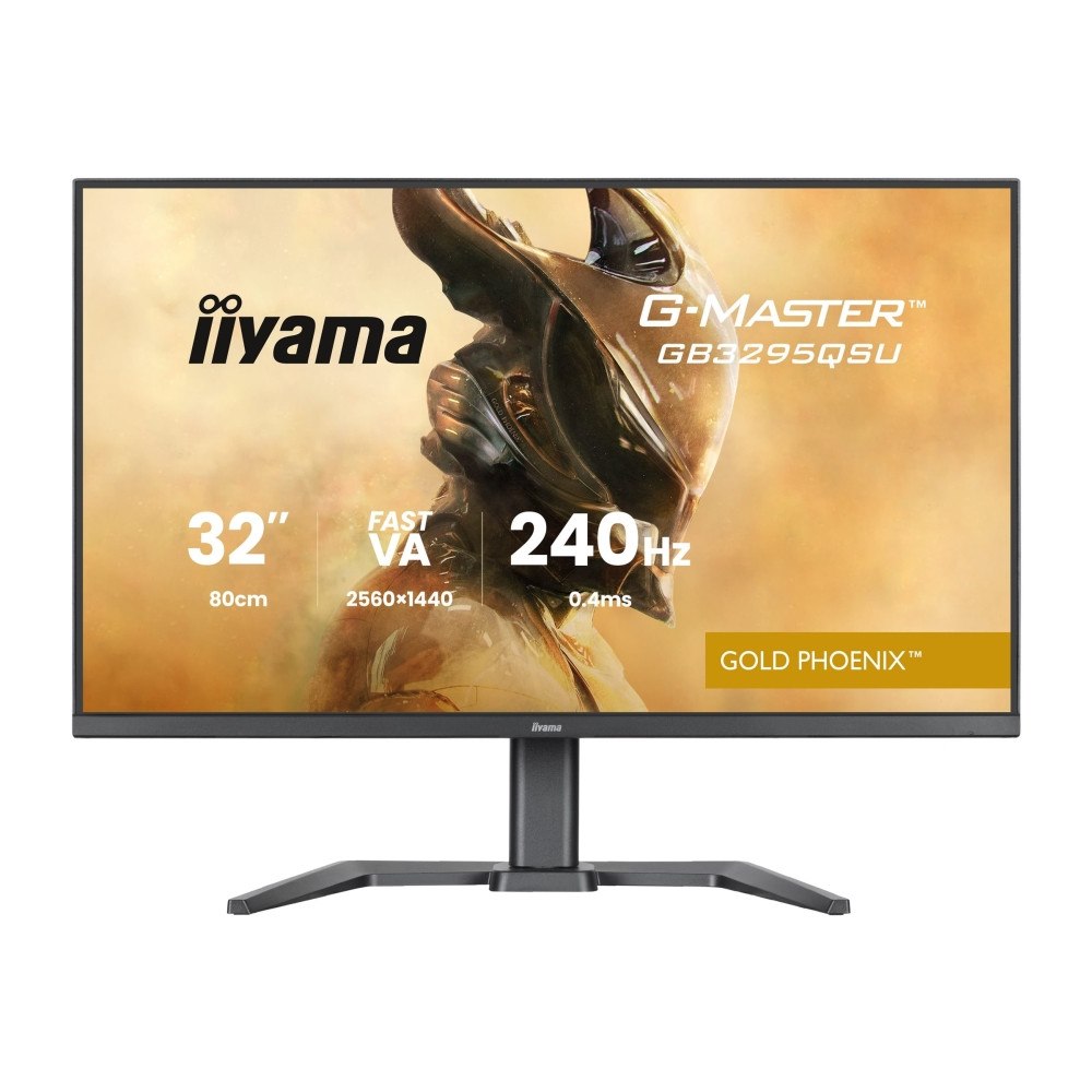 Iiyama iiyama G-MASTER Gold Phoenix GB3295QSU-B1 - LED-skärm - QHD - 31.5" - HDR