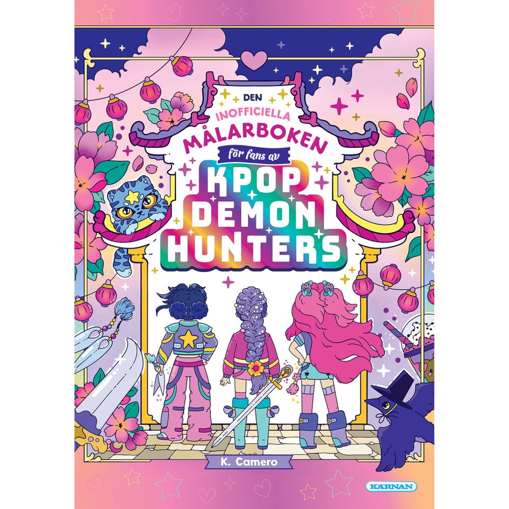 Egmont Målarbok K-POP Demon Hunters