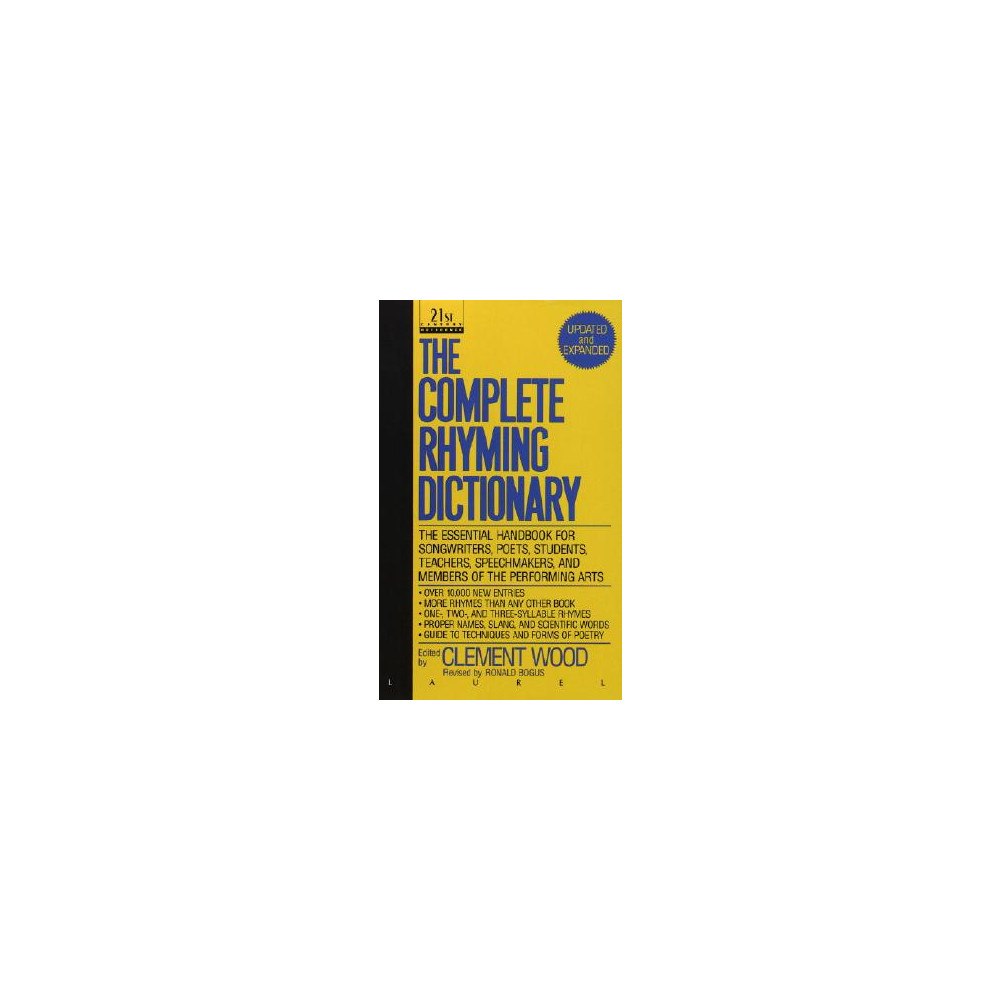 Clement Wood The Complete Rhyming Dictionary (pocket, eng)