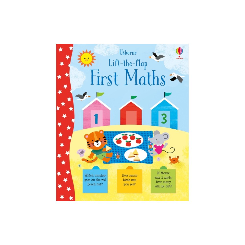 Usborne Publishing Ltd Lift-the-Flap First Maths (bok, board book, eng)