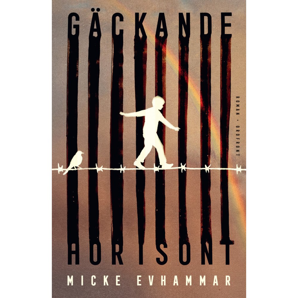 Micke Evhammar Gäckande horisont (bok, danskt band)