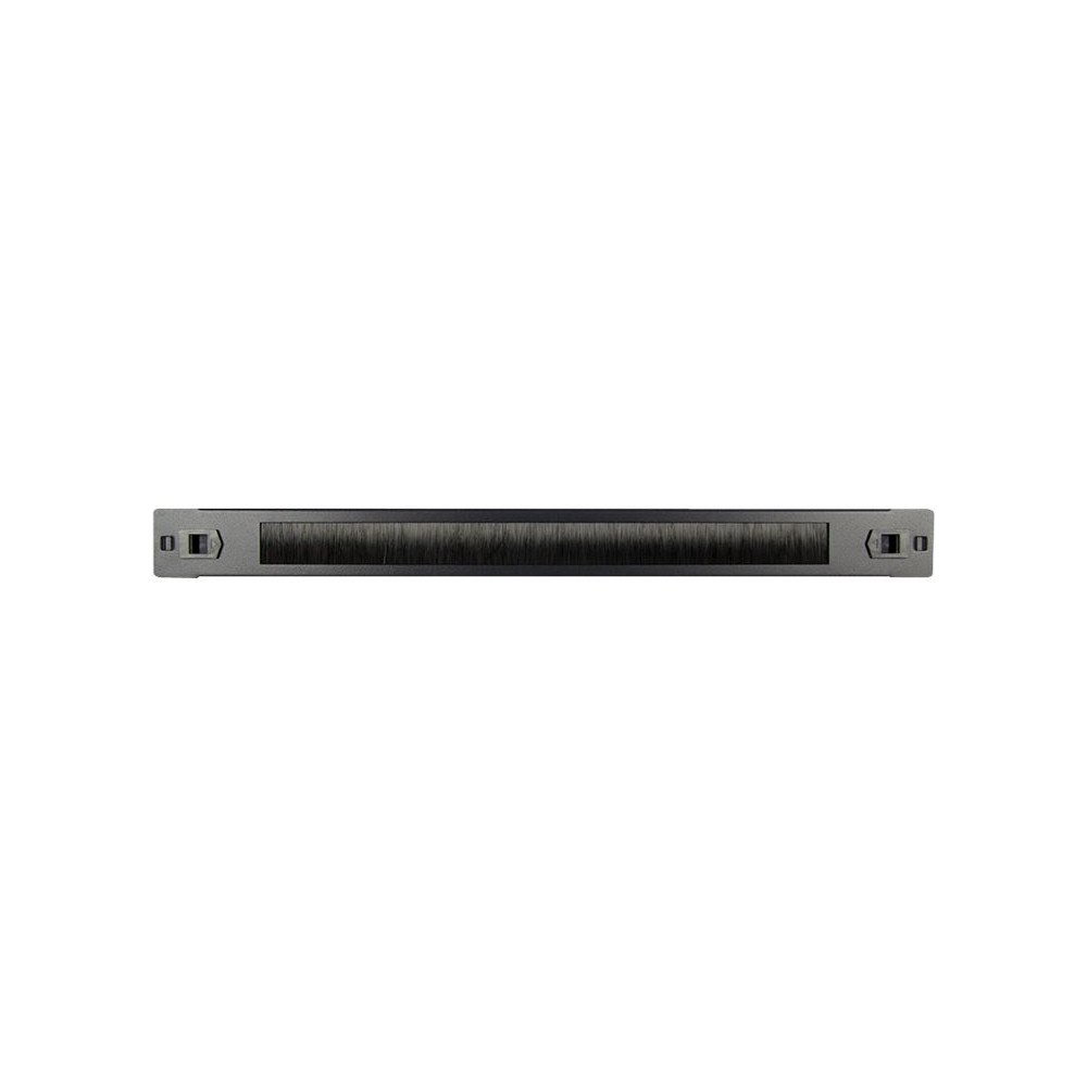 Inter-Tech Elektronik Handels Inter-Tech - kabelingång med borste - 1U