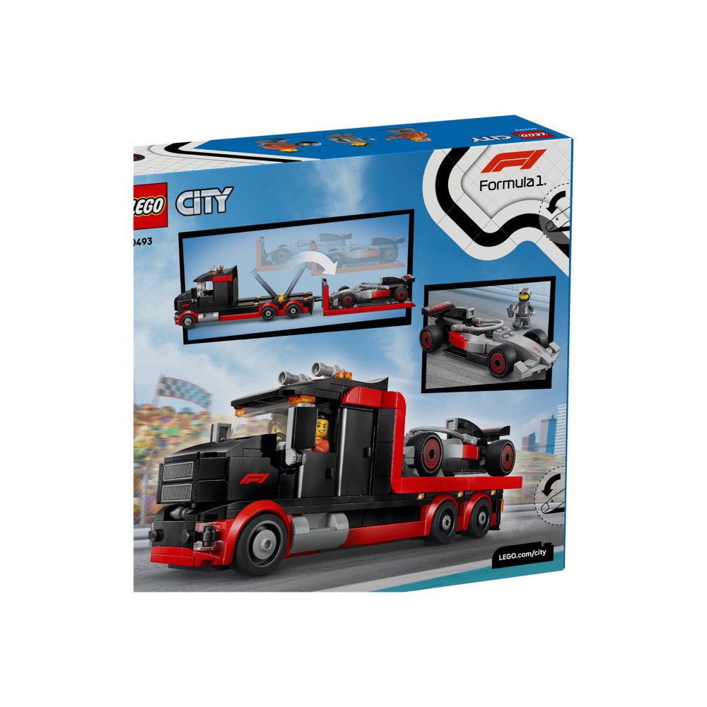 LEGO LEGO City 60493 - F1 Display Truck med Audi F1 Racbil - byggsats