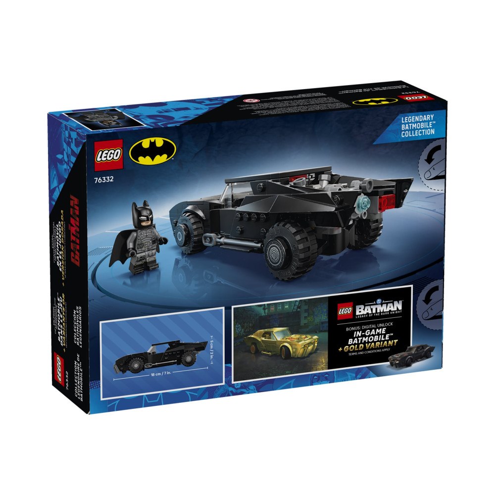 LEGO LEGO DC Batman 76332 - Batman Batmobilen - byggsats