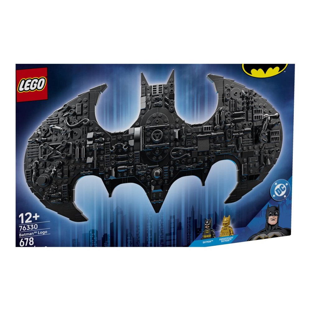 LEGO LEGO DC Batman 76330 - Batman-logotyp - byggsats