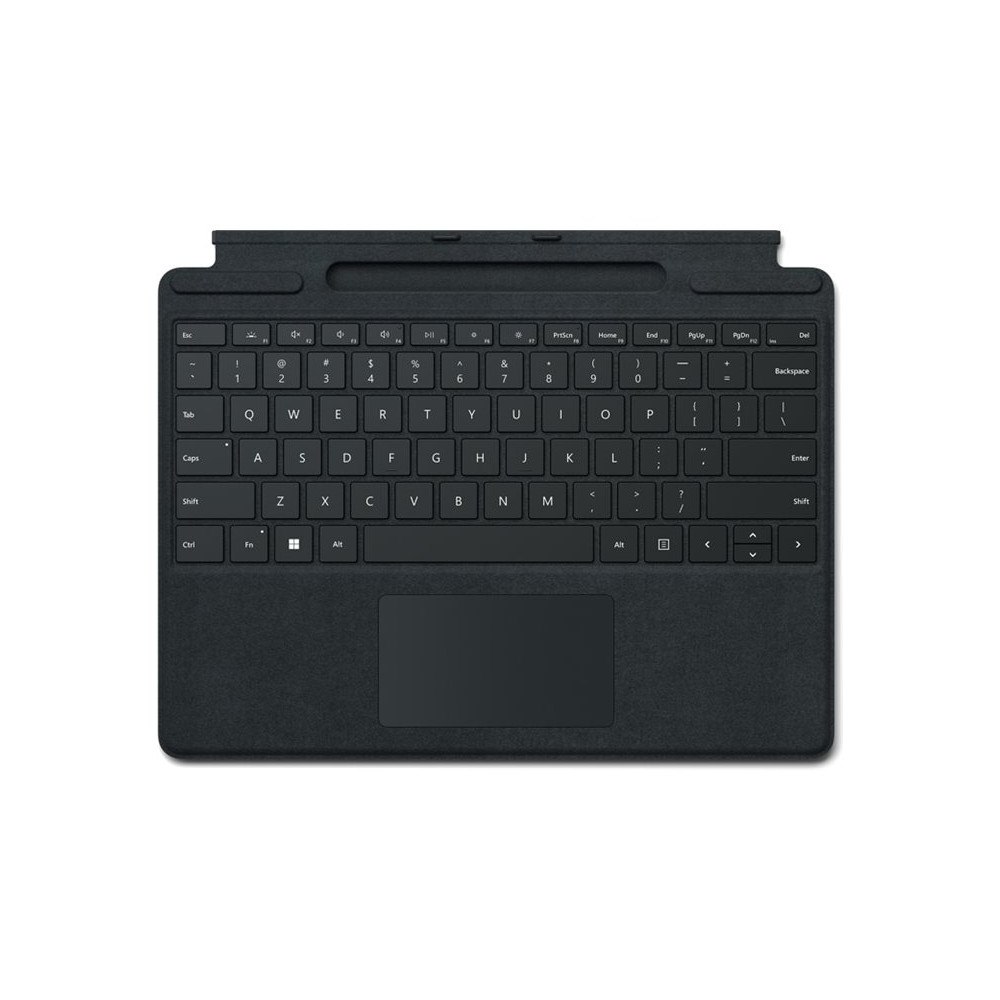 Microsoft Microsoft Surface Pro Signature Keyboard - tangentbord - med accelerometer, pekdyna, Förvarings- och laddningsfack för S...