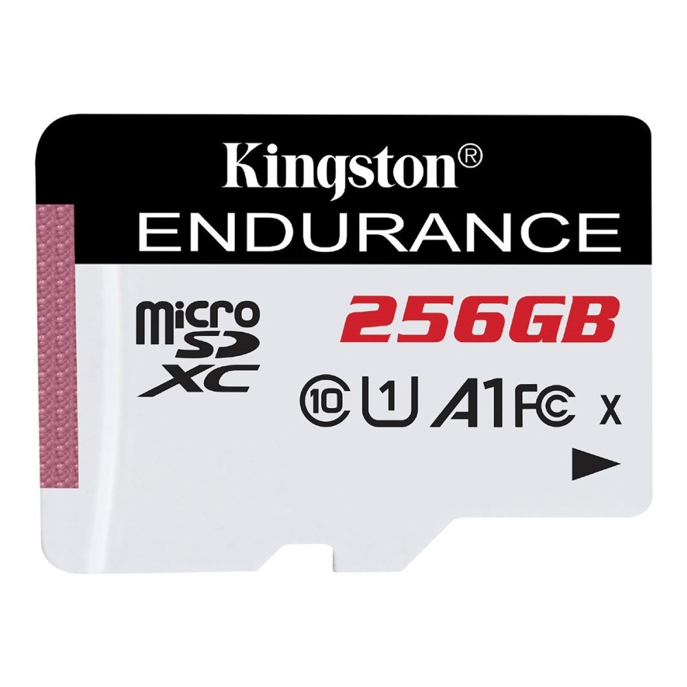 Kingston Technology Kingston High Endurance - flash-minneskort - 256 GB - microSDXC UHS-I U1