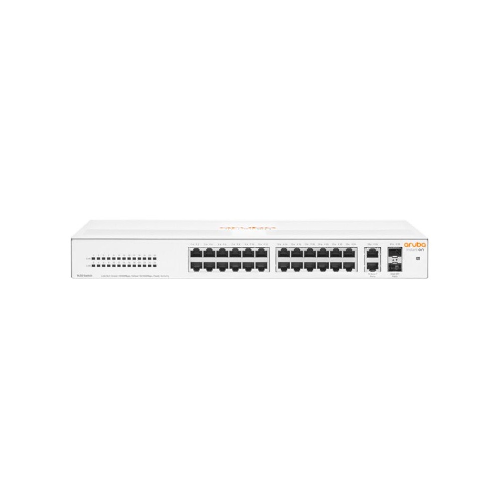 Hewlett Packard Enterprise HPE Networking Instant On 1430 26G 2SFP Switch - switch - 26 portar - ohanterad - rackmonterbar