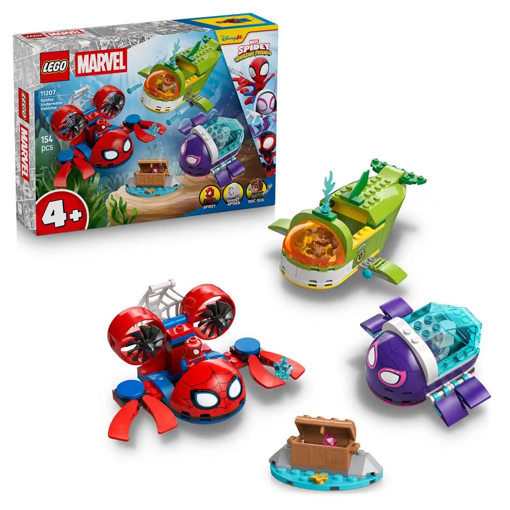 LEGO® LEGO® ǀ Marvel 11207 Spidey: Podmořská vozidla