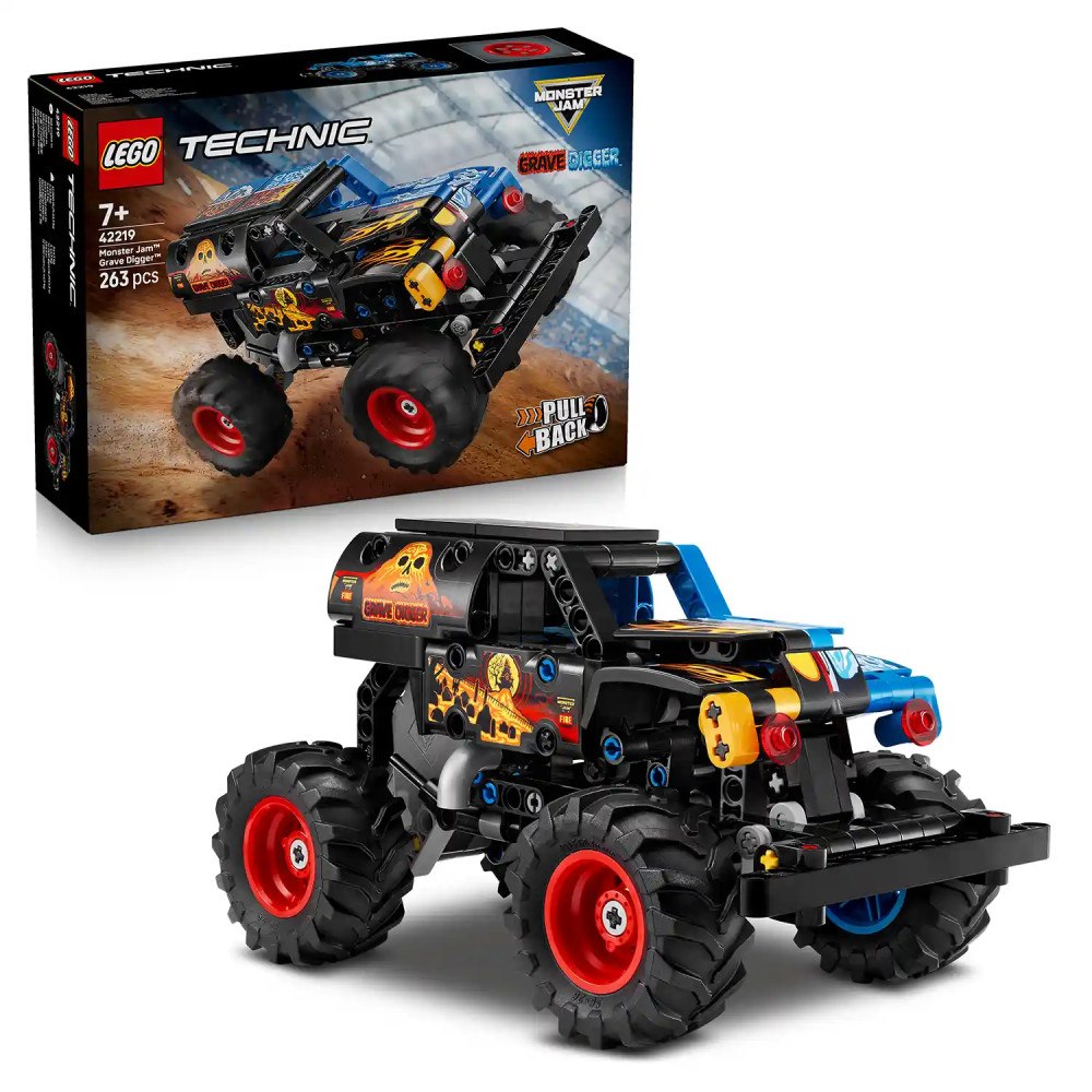 LEGO® LEGO® Technic 42219 Monster Jam™ Grave Digger™ Oheň a led