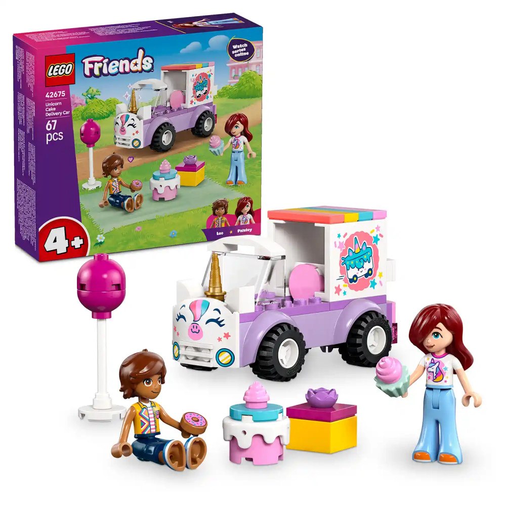 LEGO® LEGO® Friends 42675 Jednorožčí donáškové auto s dortem