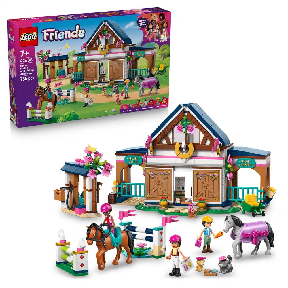 LEGO® LEGO® Friends 42688 Koňská stáj a jezdecká akademie