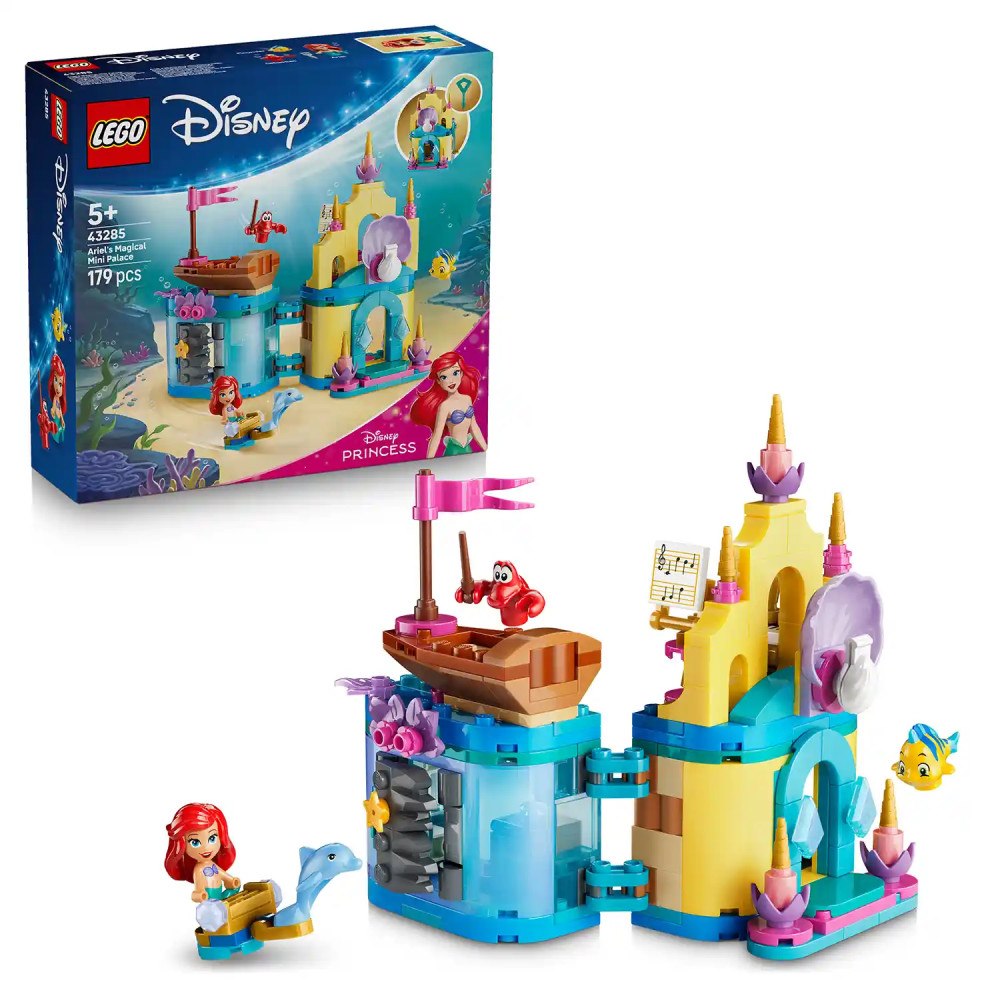 LEGO® LEGO® │ Disney Princess 43285 Ariel a její kouzelný miniaturní palác