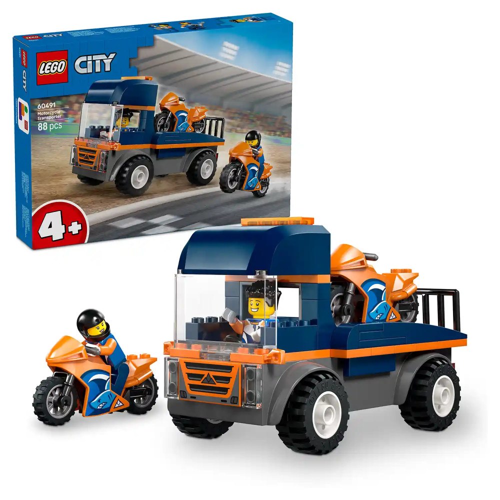 LEGO® LEGO® City 60491 Kamion na přepravu motorek