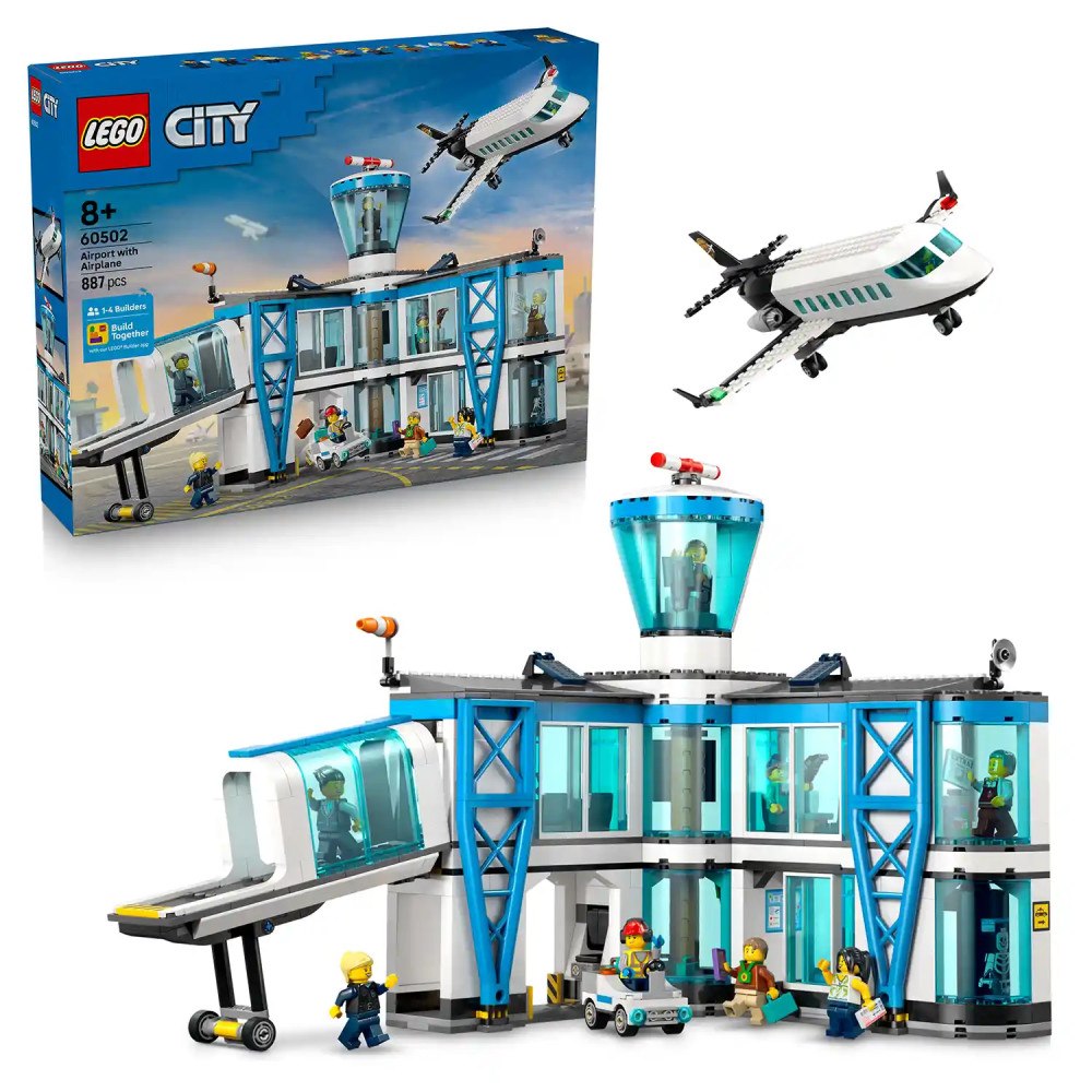 LEGO® LEGO® City 60502 Letiště s letadlem