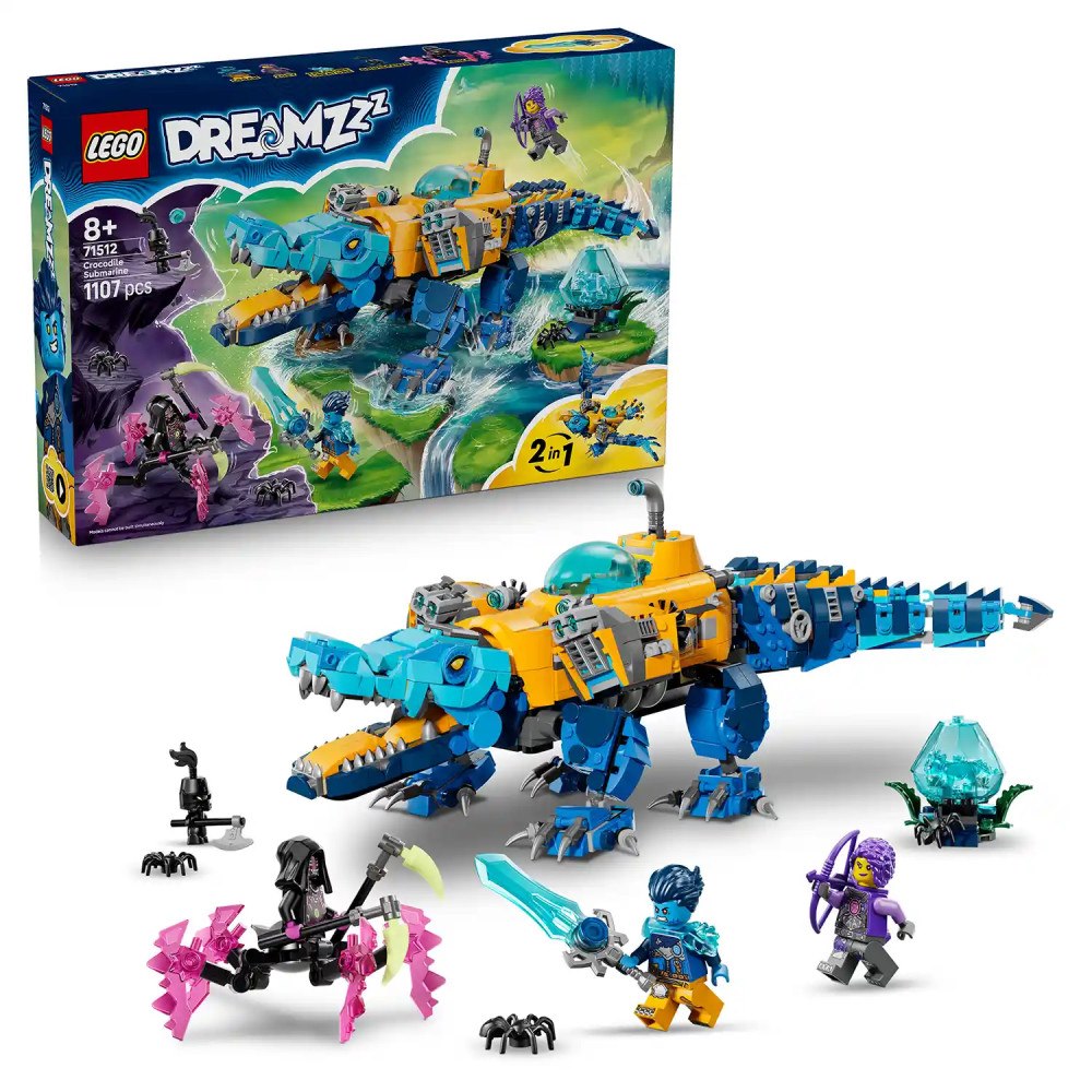LEGO® LEGO® DREAMZzz™ 71512 Krokodýlí ponorka