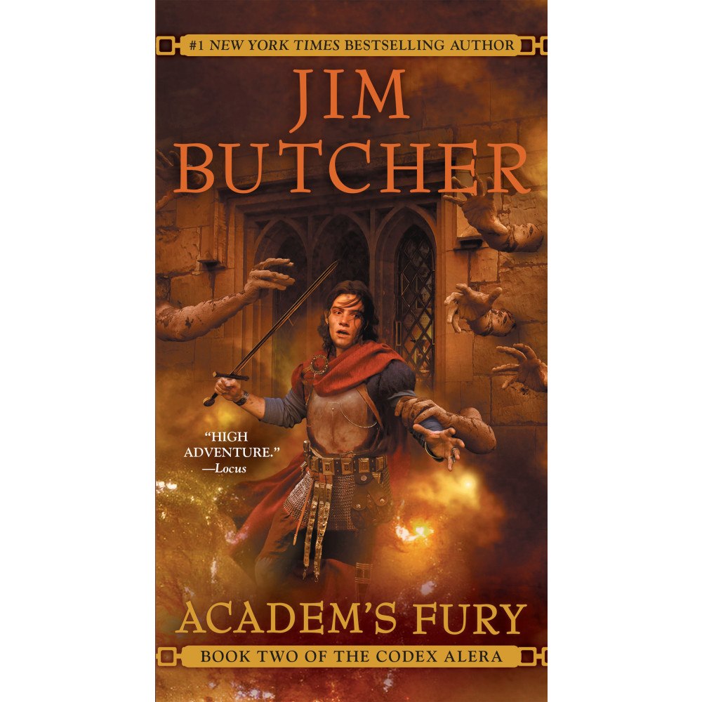 Jim Butcher Academ's Fury (häftad, eng)