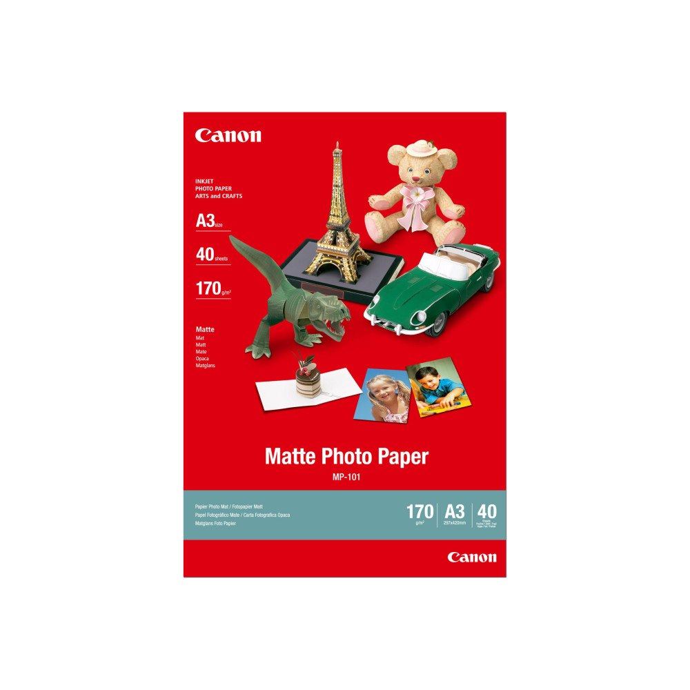 CANON Canon MP-101 - fotopapper - 40 ark - A3 - 170 g/m²