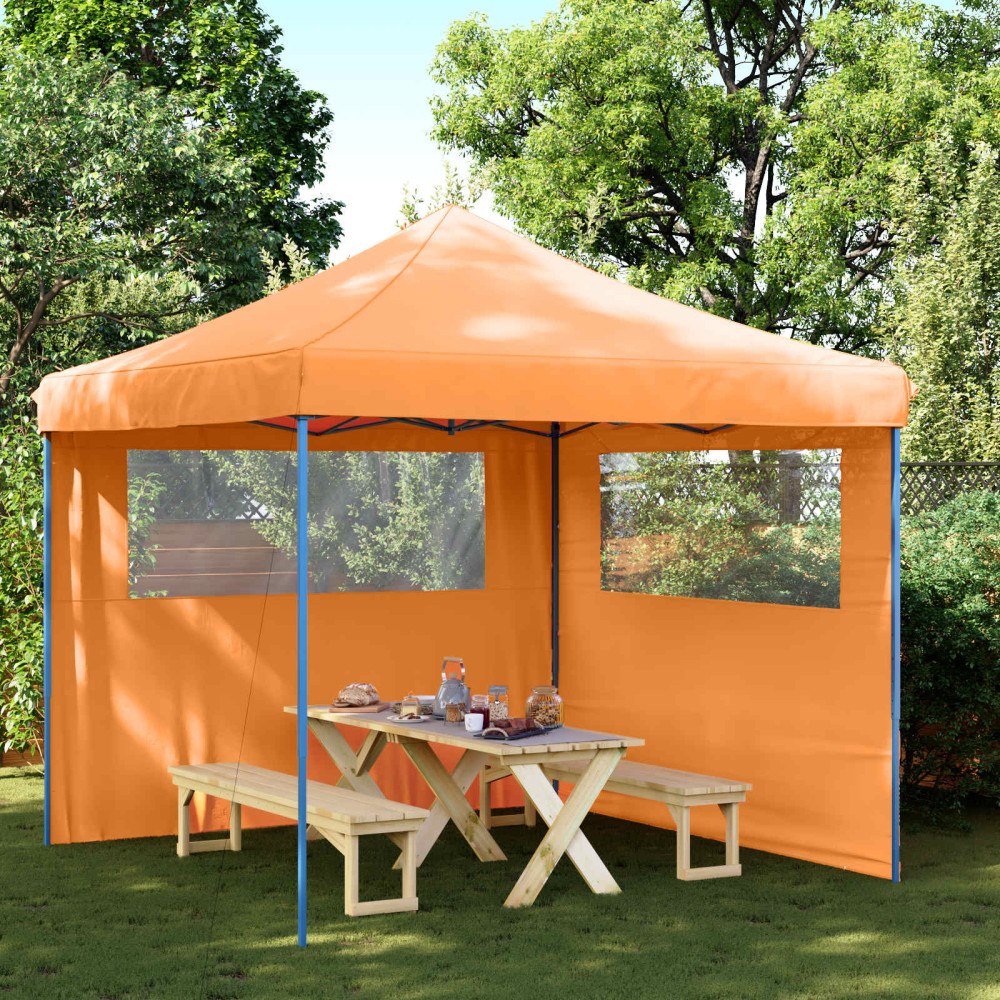 vidaXL Partytält Orange 292 x 292 x 315 cm Oxford Tyg