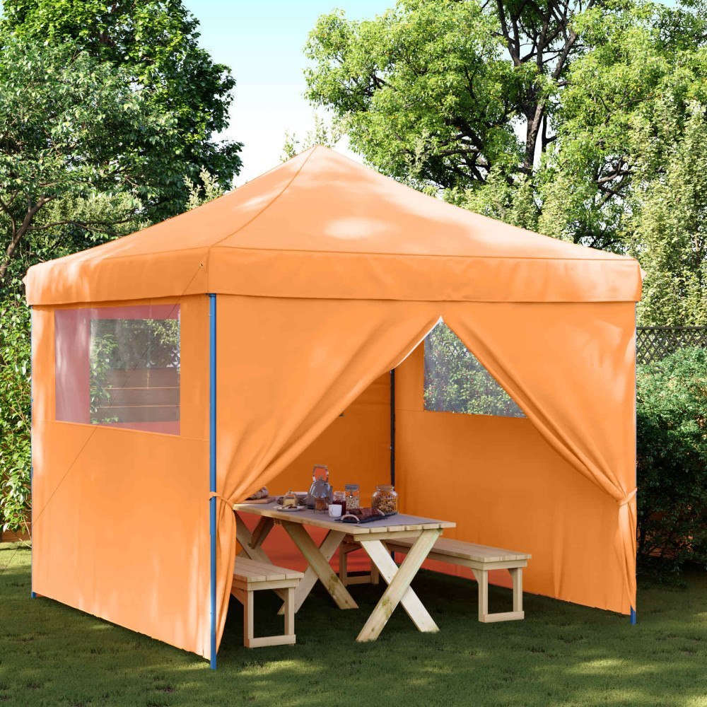 vidaXL Partytält Orange 292 x 292 x 315 cm Oxford Tyg