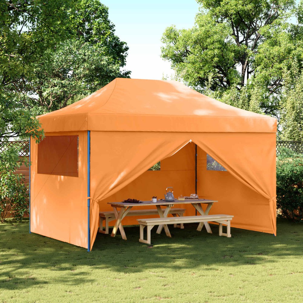 vidaXL Partytält Orange 279 x 410 x 315 cm Oxford Tyg
