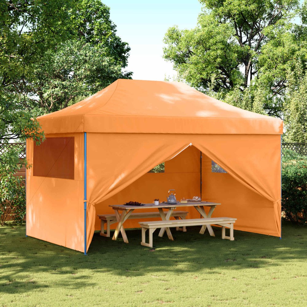 vidaXL Partytält Orange 292 x 440 x 315 cm Oxford Tyg