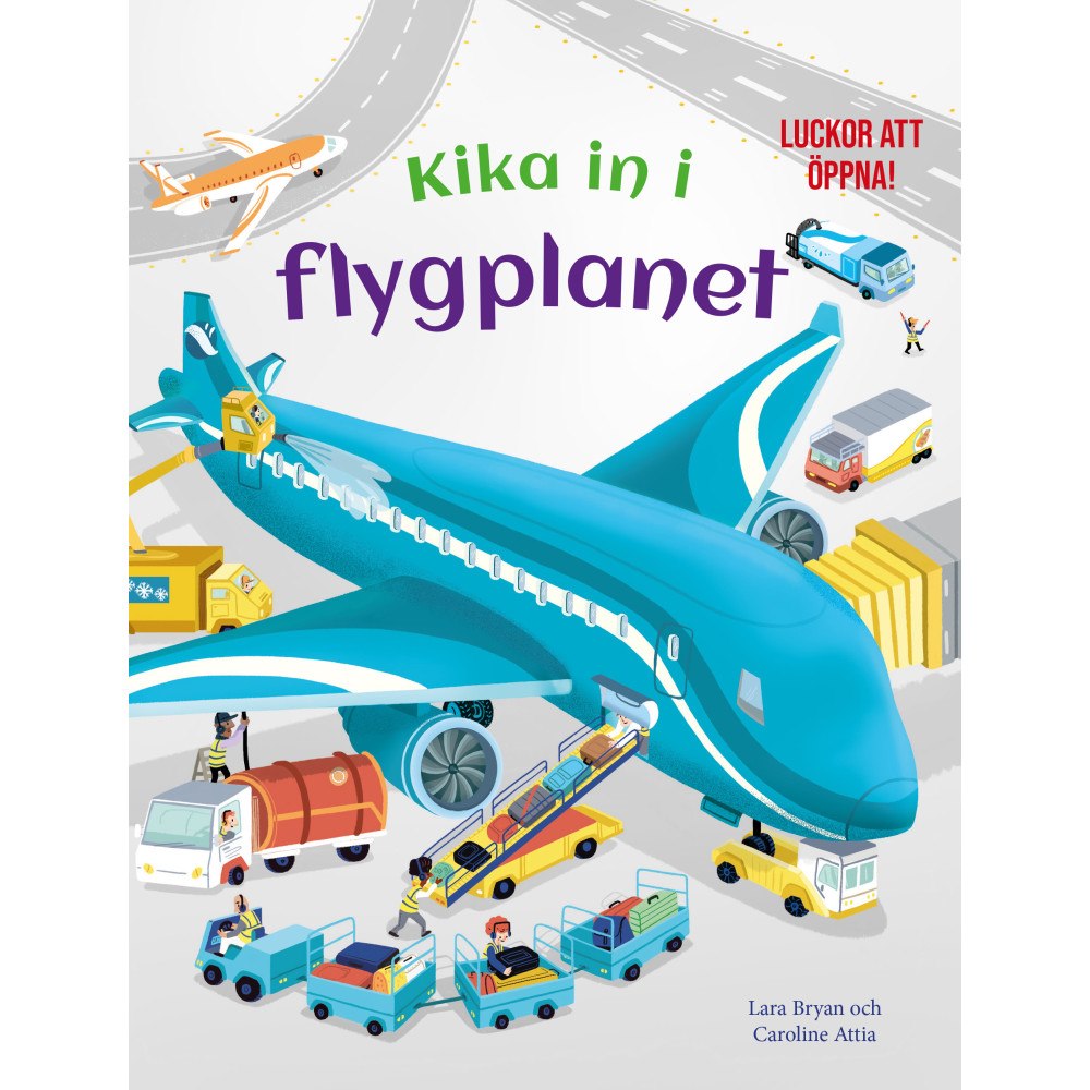 Lara Bryan Kika in i flygplanet (bok, board book)