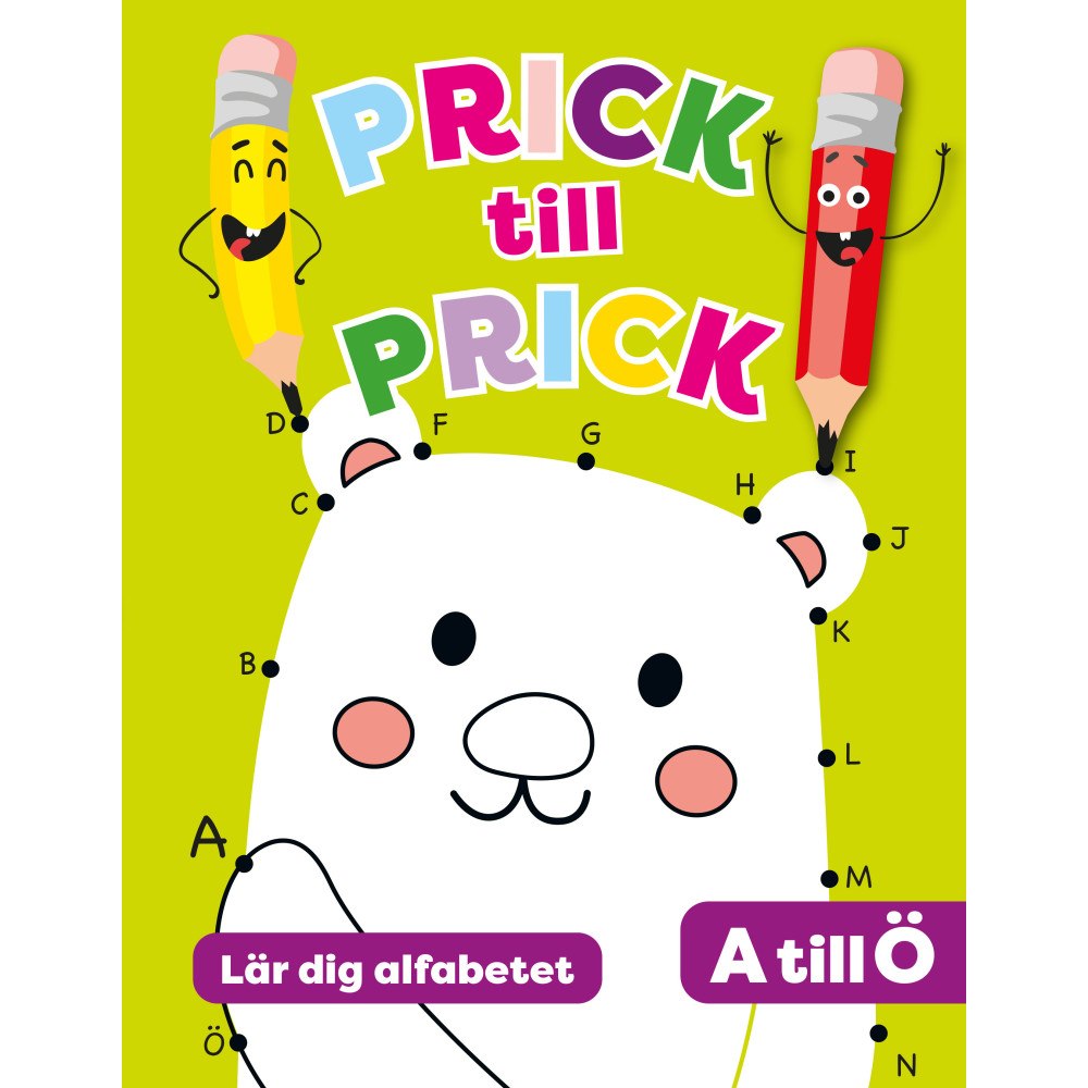 Tukan Förlag Prick till prick : Lär dig alfabetet (häftad)